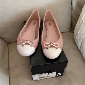 Melissa Women's Blush and Cream Loafers